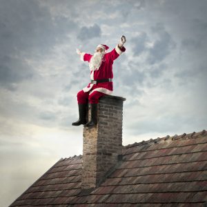 Santa Claus aging in place with visitability